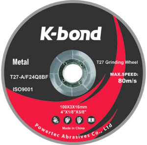 T27 DC grinding wheel for metal