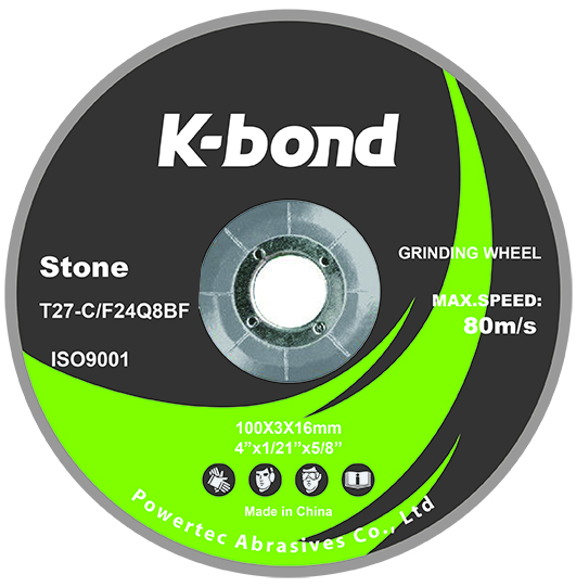 T27 DC Grinding wheel for stone and masonry